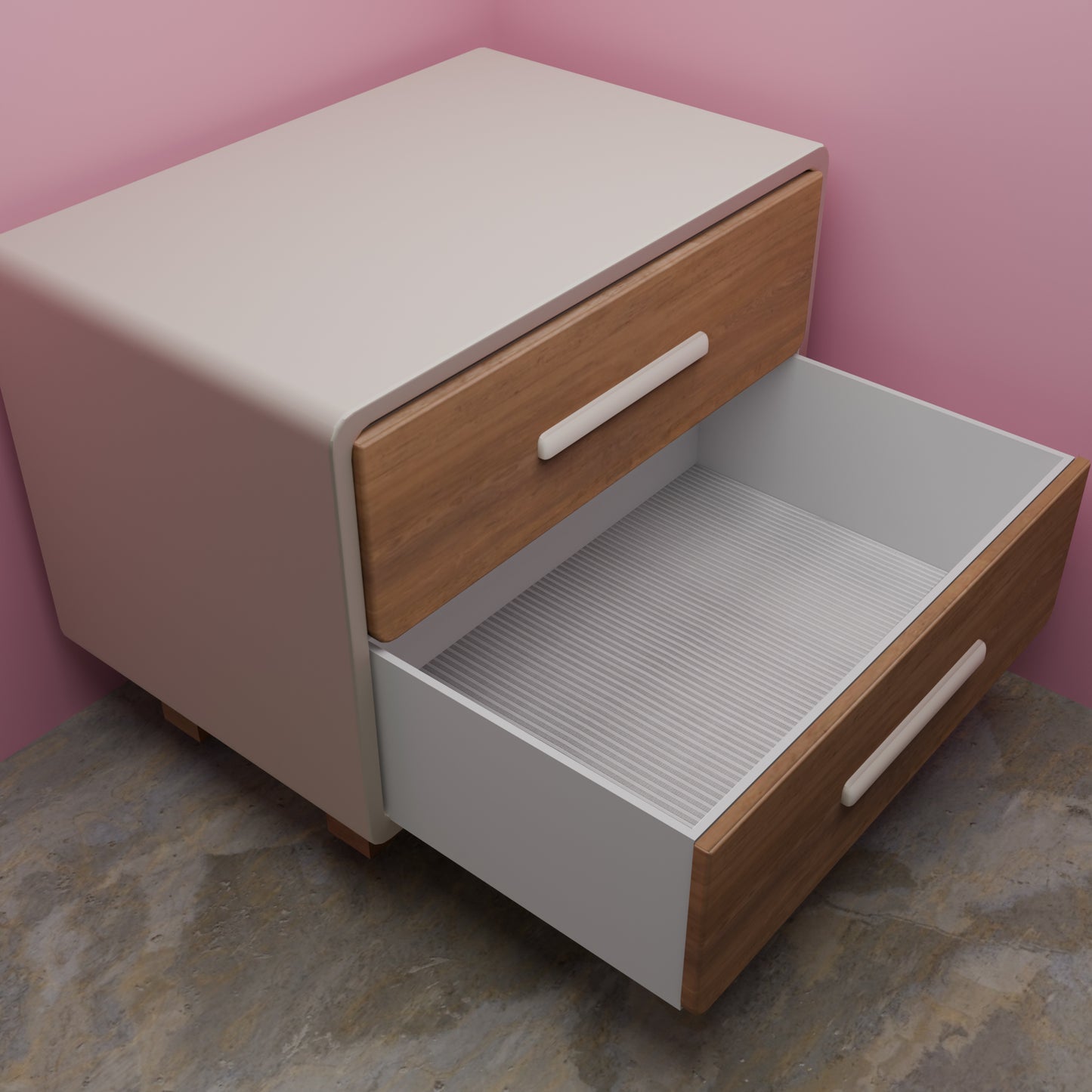 60cm x 10m Multipurpose Waterproof Lines Anti-Slip Shelf Liner Mat Clear