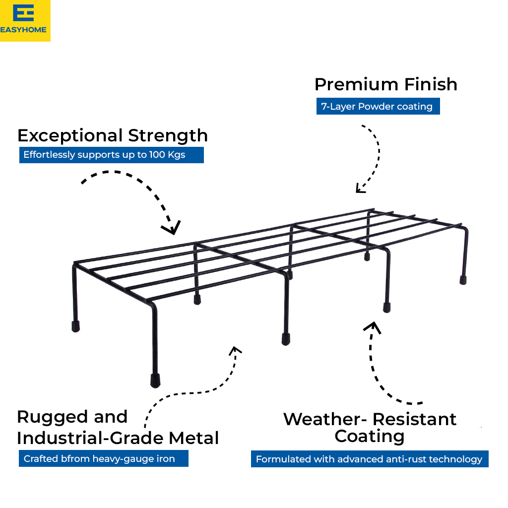 Indoor-Outdoor Metal Plant Stand (24 Inches)
