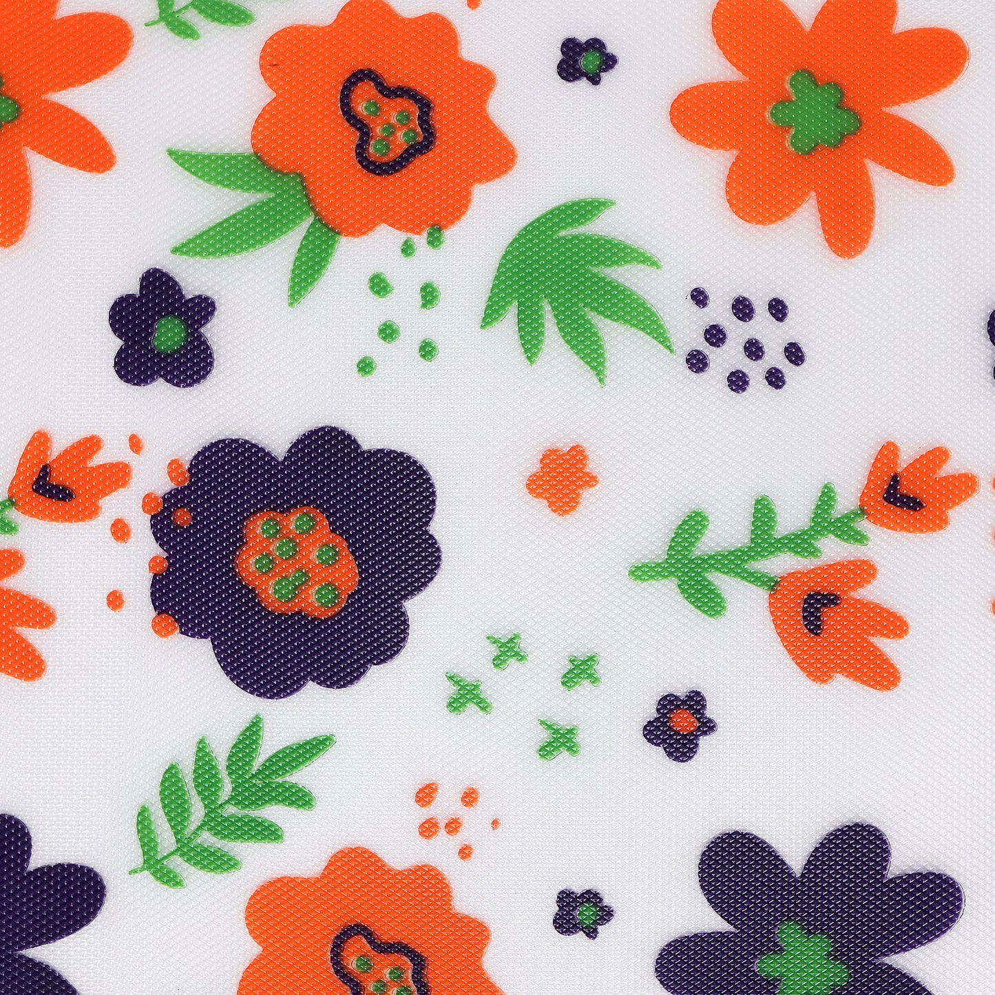 45cm x 5m Multipurpose Waterproof Floral Printed Anti-Slip Shelf Liner Mat