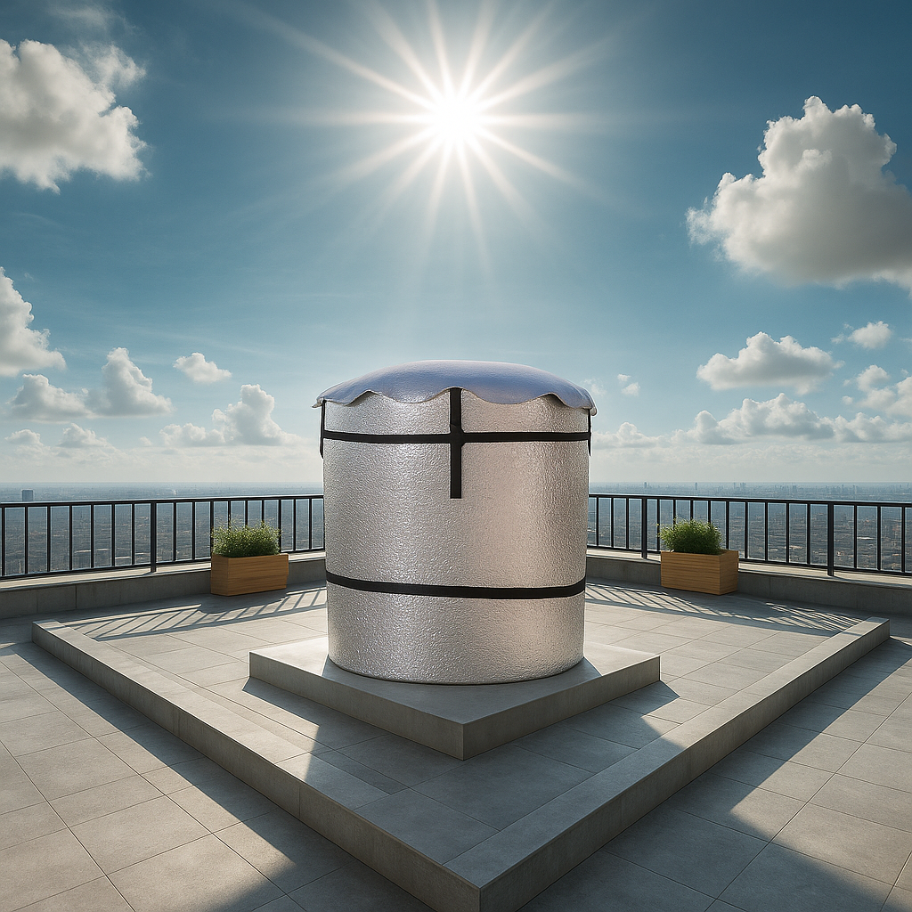 2000 L Premium 3-Layer Weather-Resistant Water Tank Cover