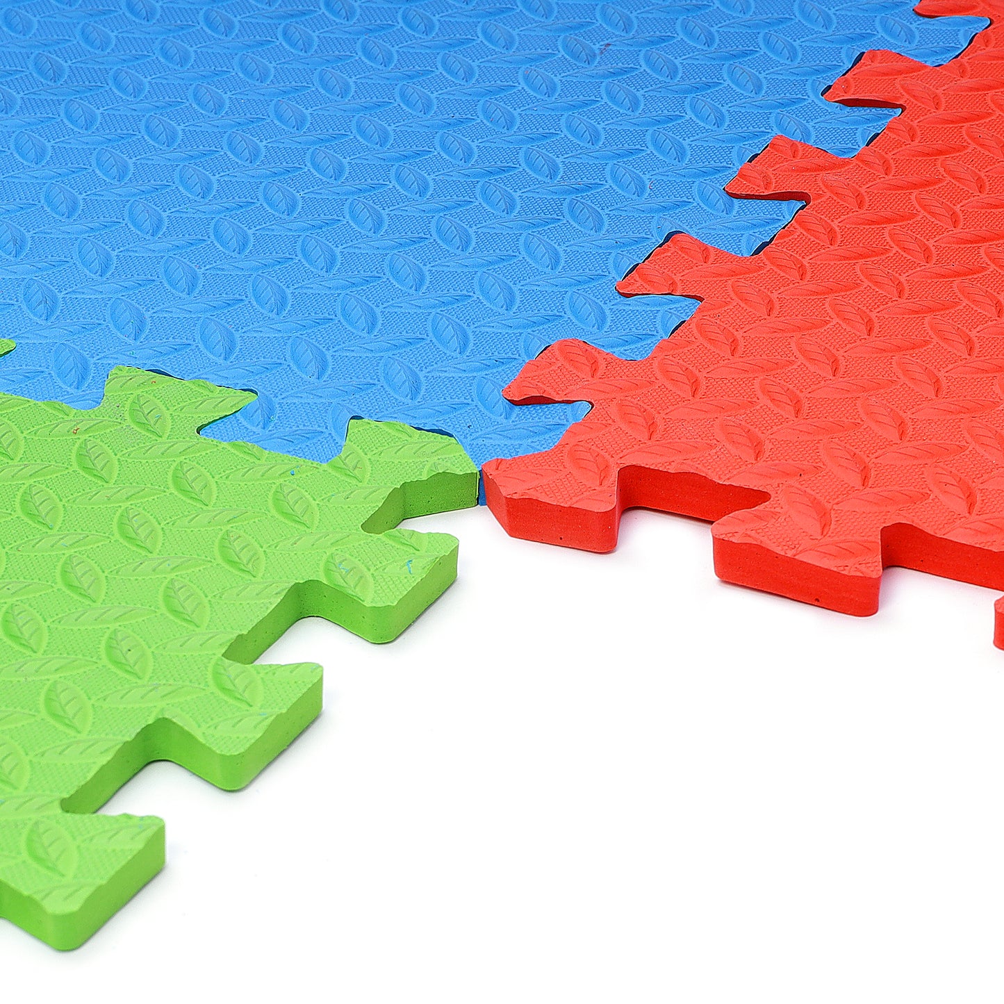 Multicolor  Play Mat for Kids Pack Of 9