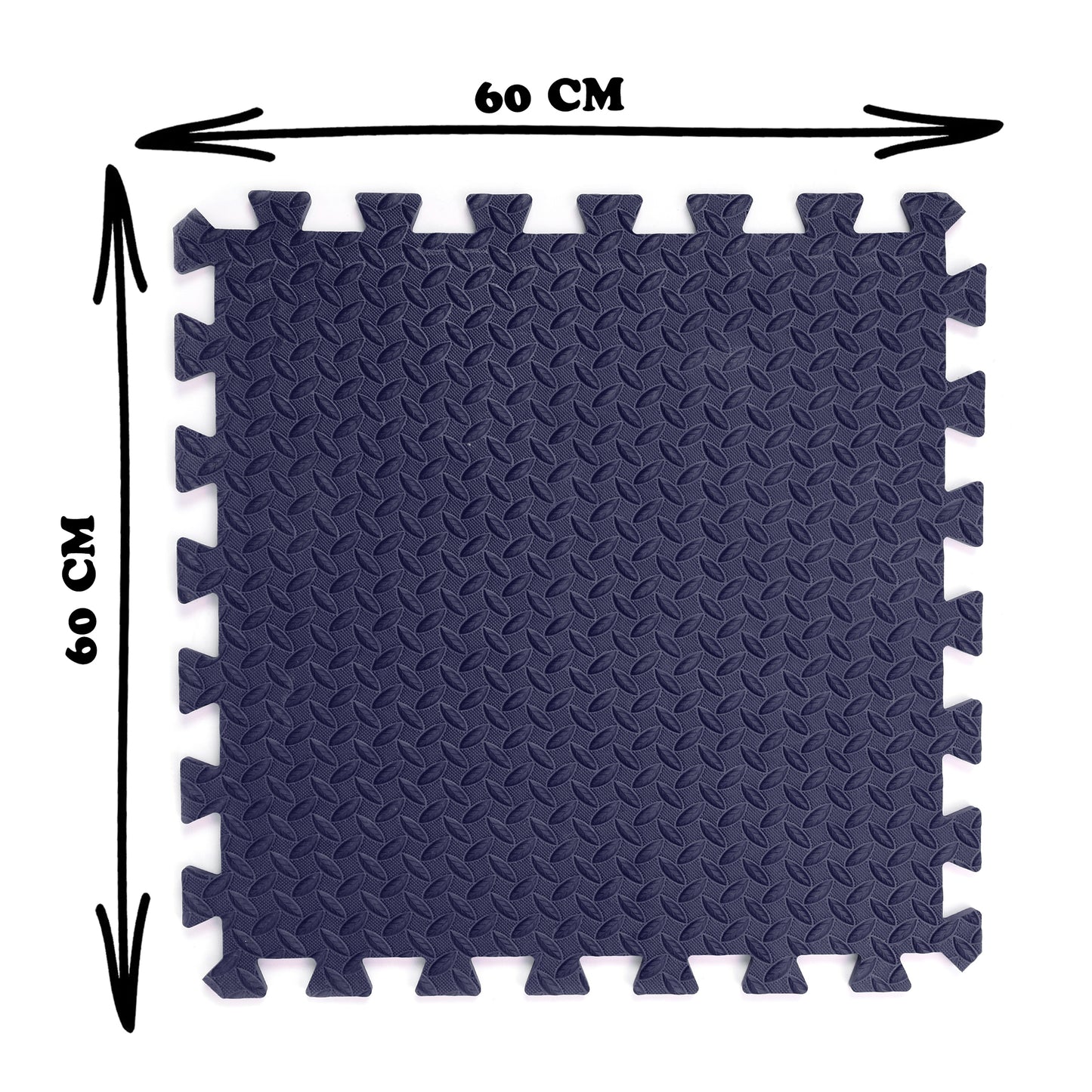 Multicolor  Play Mat for Kids Pack Of 9