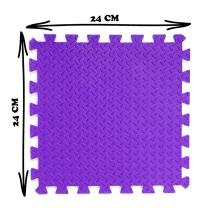 Multicolor  Play Mat for Kids Pack Of 9