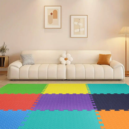 Multicolor  Play Mat for Kids Pack Of 9