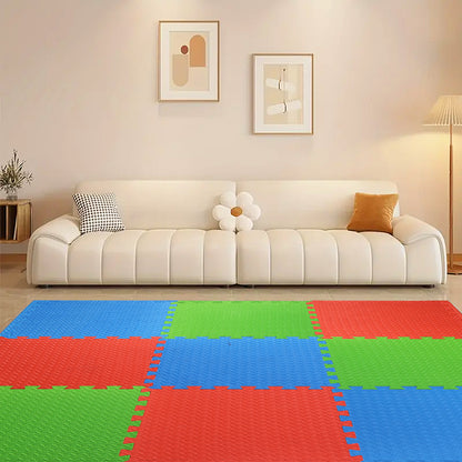 Multicolor  Play Mat for Kids Pack Of 9