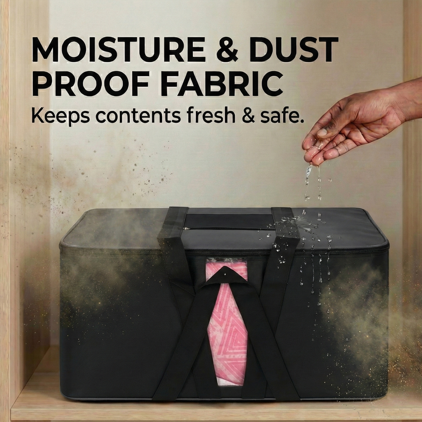 Storage Bag – Black & Grey