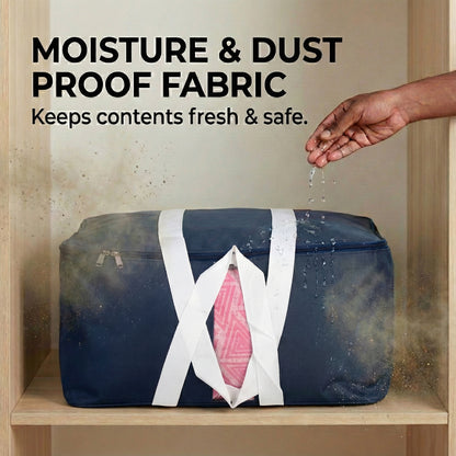 Storage Bag – White & Blue