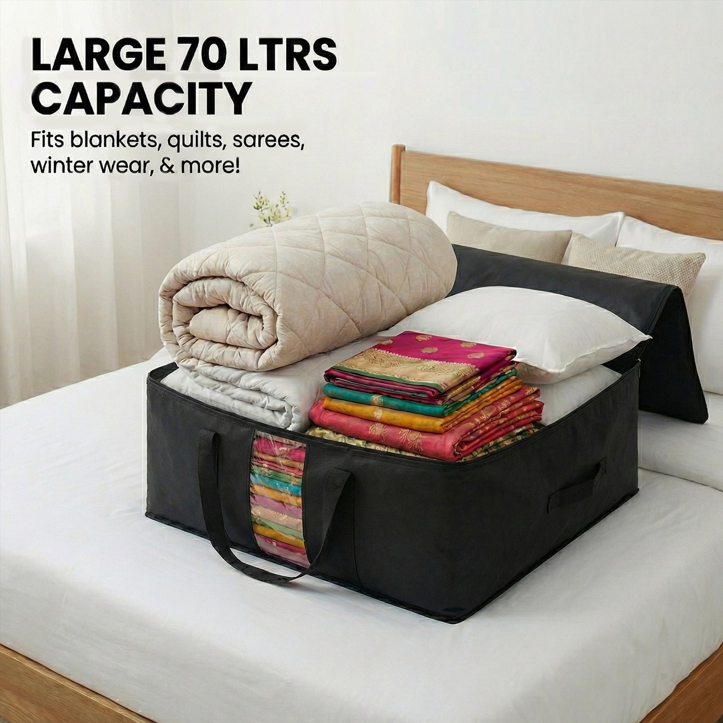 Storage Bag – Black & White