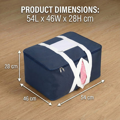 Storage Bag – White & Blue