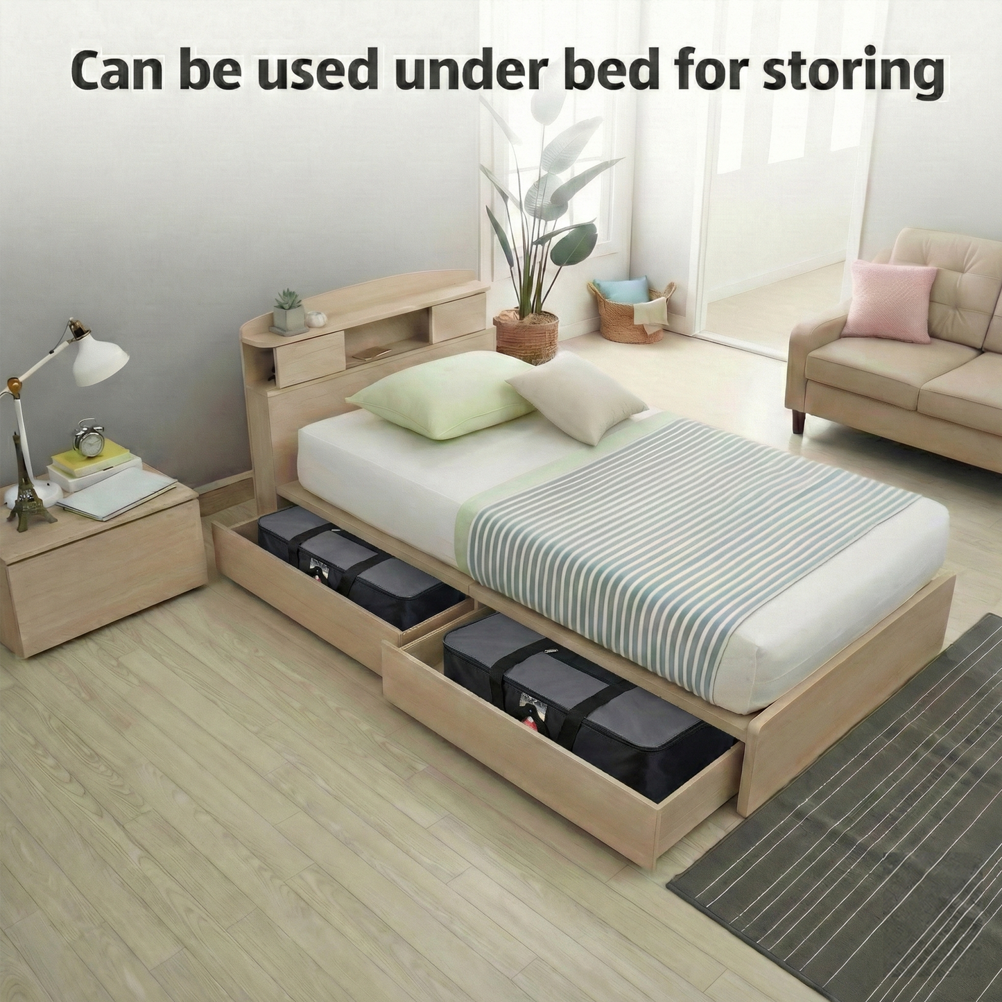 Storage Bag – Black & Grey