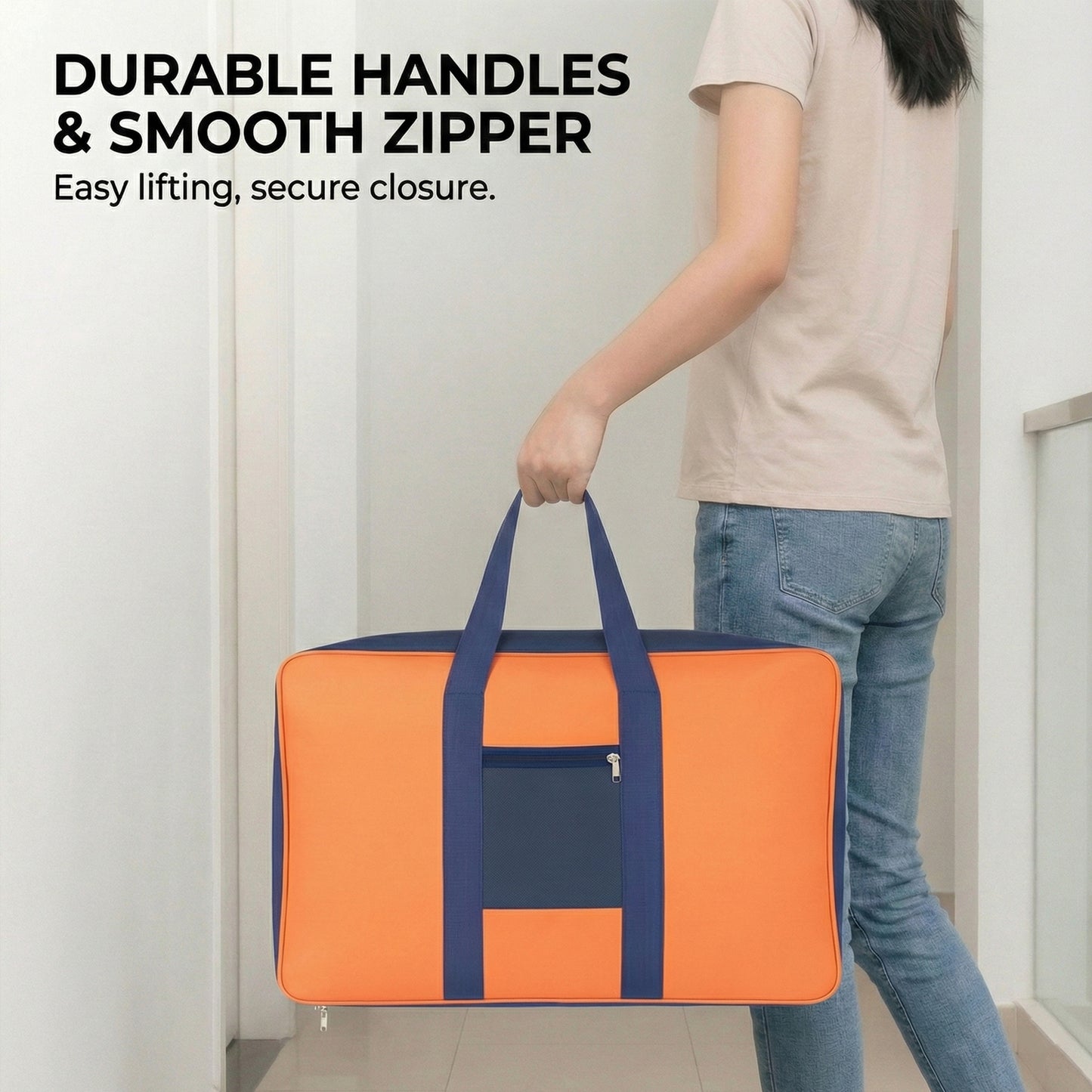 Storage Bag – Blue & Orange