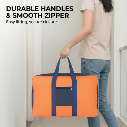 Storage Bag – Blue & Orange