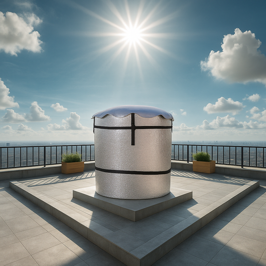 1000 L Premium 3-Layer Weather-Resistant Water Tank Cover